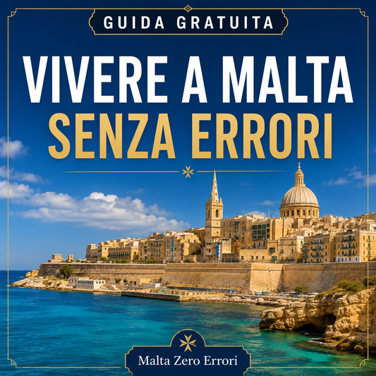 Guida gratuita: Vivere a Malta senza errori